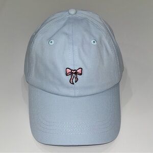 NEW Frasier Sterling Light Blue Bow Baseball Cap